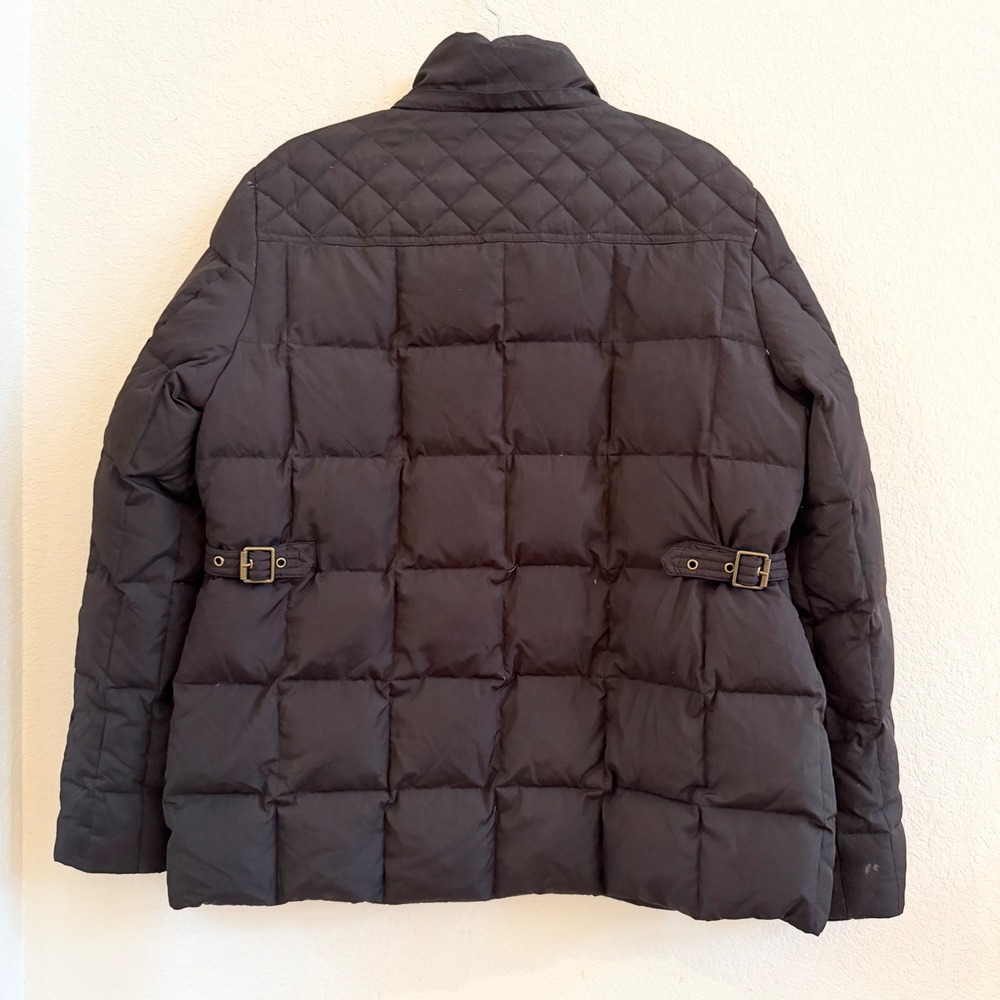 Lauren Ralph Lauren Womens Quilted Down Puffer Jacket Coat Sz XL Quiet Luxury - Picture 12 of 15
